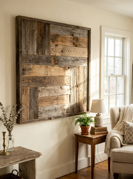 Why Wood Pallet Wall Art Creates the Perfect Rustic Aesthetic