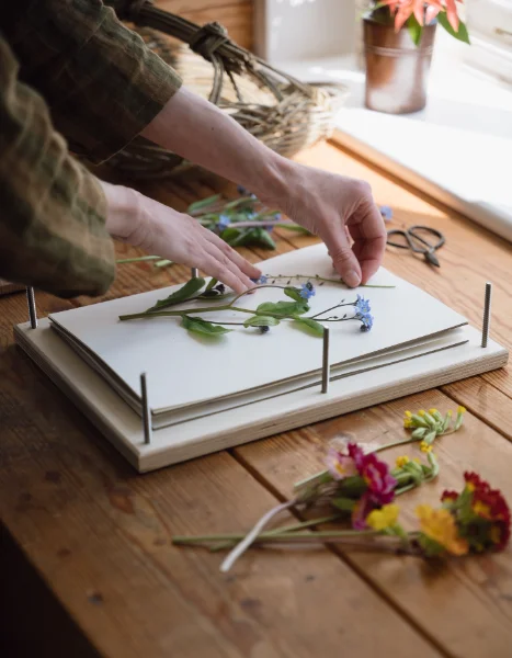 Wooden Flower Press Kit