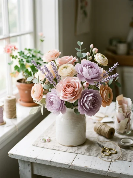 2. 3D Paper Flowers 2. 3D Paper Flowers