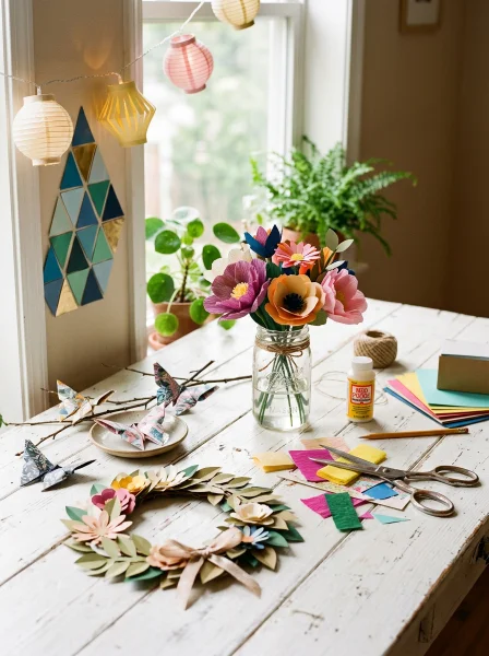 5 Easy Beginner Paper Home Decor Projects to Try First 5 Easy Beginner Paper Home Decor Projects to Try First