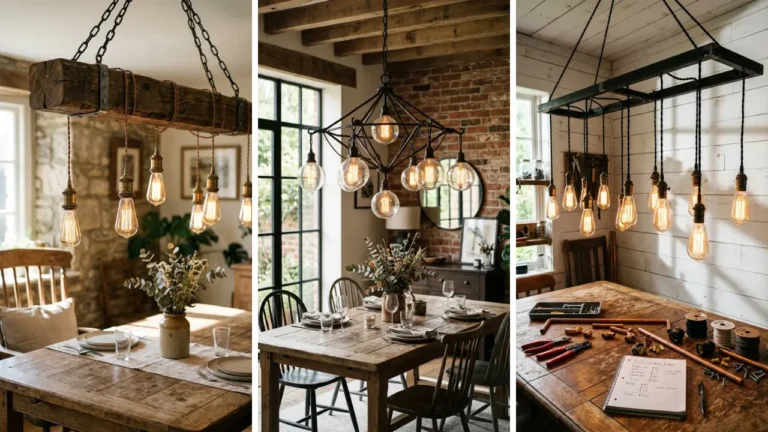 How to Make a DIY Edison Bulb Chandelier for a Dining Room: A Complete Step-by-Step Guide