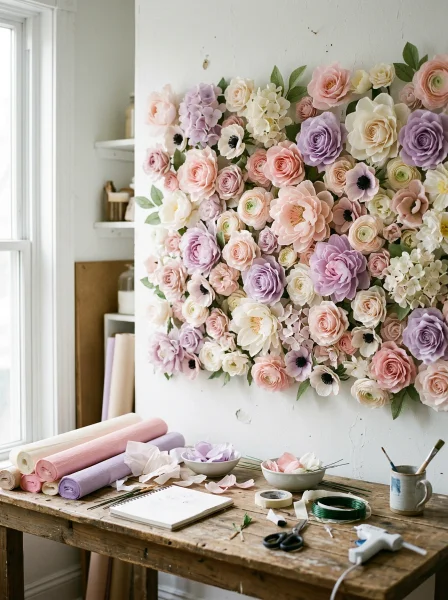 Budget-Friendly Tips for Paper Flower Backdrops Budget-Friendly Tips for Paper Flower Backdrops