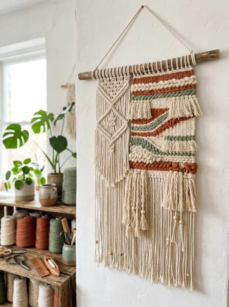 Can You Do Both? Combining Macrame and Weaving Can You Do Both? Combining Macrame and Weaving