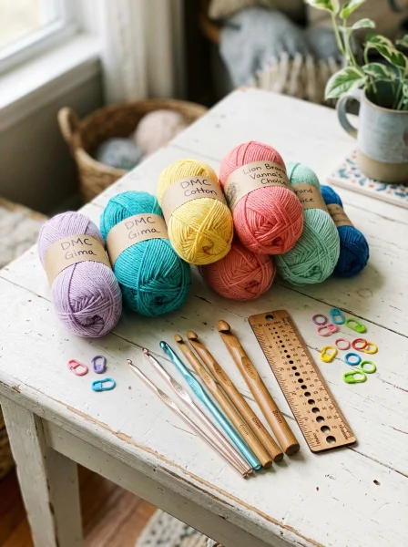 Choosing the Right Hook and Yarn Before You Start Choosing the Right Hook and Yarn Before You Start