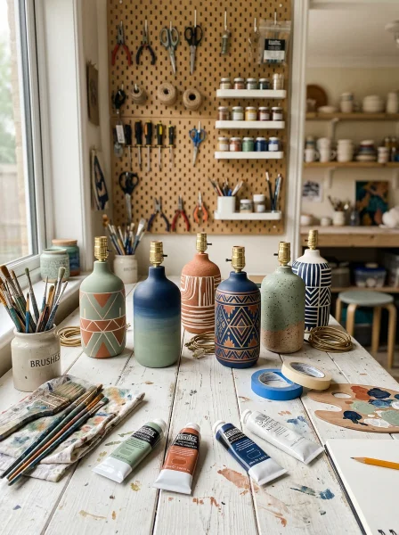 Creative Ideas to Make Your Painted Lamp Base Stand Out Creative Ideas to Make Your Painted Lamp Base Stand Out