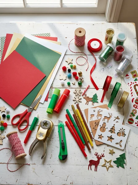 Essential Supplies You'll Need for Easy DIY Paper Christmas Decorations to Make With Kids Essential Supplies You'll Need for Easy DIY Paper Christmas Decorations to Make With Kids