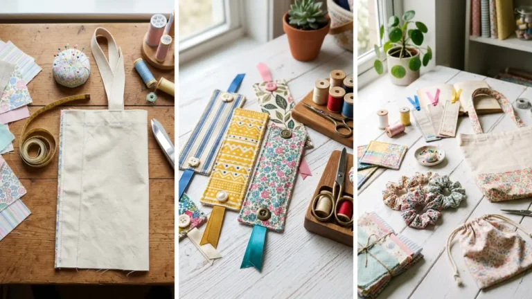 Fabric Crafts for Beginners: Start With These 5 Easy Projects
