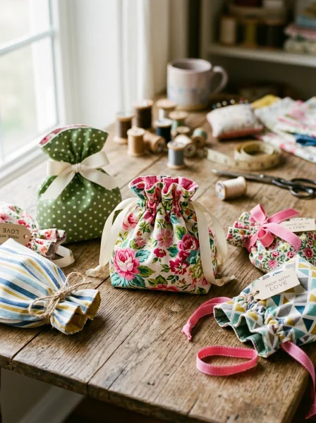 2. Fabric Gift Bags and Drawstring Pouches 2. Fabric Gift Bags and Drawstring Pouches