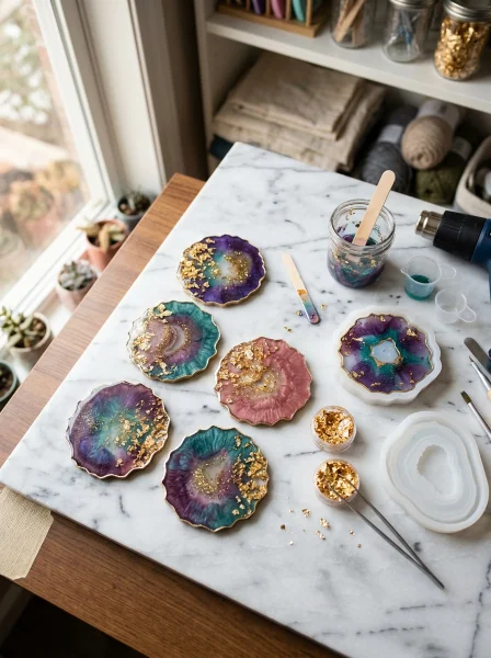 1. Geode and Agate Slice Molds 1. Geode and Agate Slice Molds