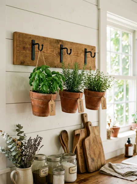6. Hanging Herb Garden Wall 6. Hanging Herb Garden Wall