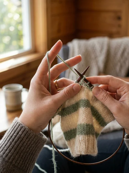 How to Hold the Yarn for Consistent Tension How to Hold the Yarn for Consistent Tension