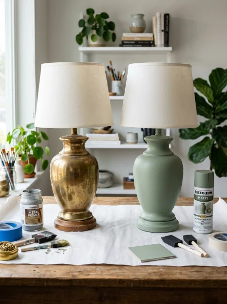 How to Paint a Lamp Base to Completely Change Its Look: Step-by-Step How to Paint a Lamp Base to Completely Change Its Look: Step-by-Step