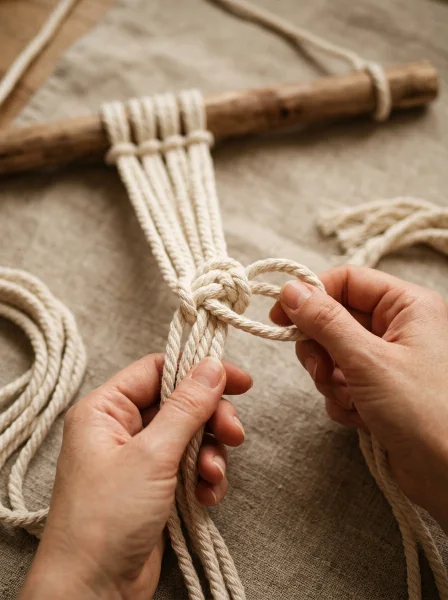 How to Tie the 5 Basic Macrame Knots Every Beginner Must Know How to Tie the 5 Basic Macrame Knots Every Beginner Must Know