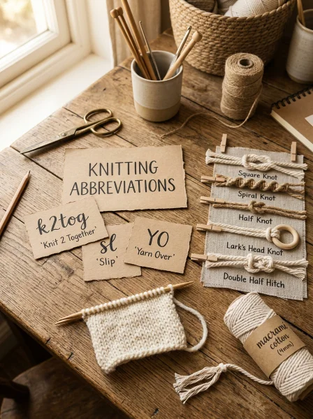 Key Abbreviations and Knot Terms You Must Know Key Abbreviations and Knot Terms You Must Know
