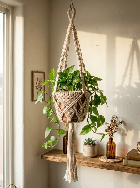 4. Macrame Plant Hangers — Reinvented 4. Macrame Plant Hangers — Reinvented