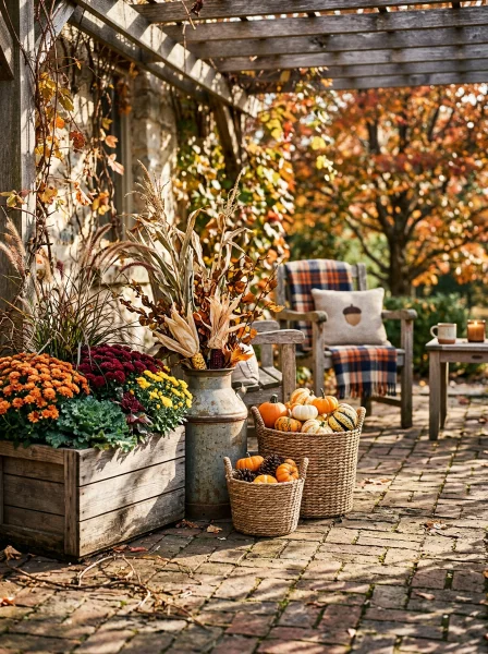 Maintaining Your Fall Patio Decor Through the Season Maintaining Your Fall Patio Decor Through the Season