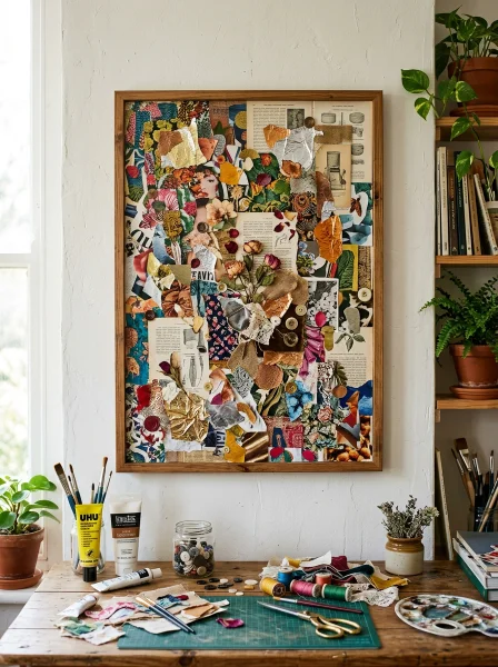 2. Maximalist Paper Collage and Mixed Media 2. Maximalist Paper Collage and Mixed Media