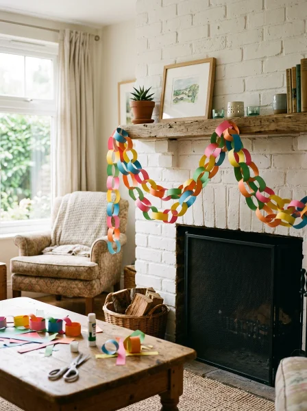 1. Paper Chain Garland 1. Paper Chain Garland