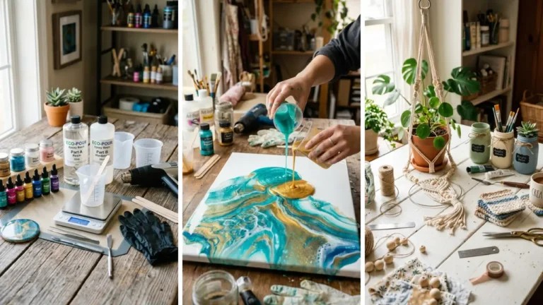 How to Do Resin Art for Beginners: Complete First-Pour Guide