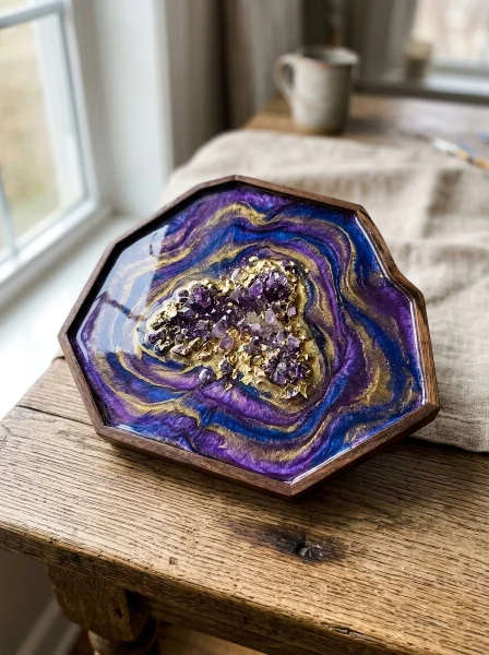 Resin Geode Art Resin Geode Art