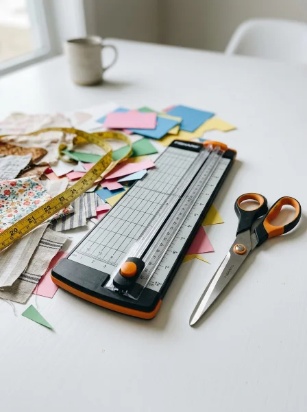 4. Scissors and a Paper Trimmer
