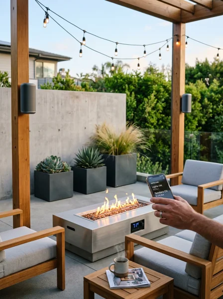 Smart and Tech-Integrated Outdoor Spaces Smart and Tech-Integrated Outdoor Spaces