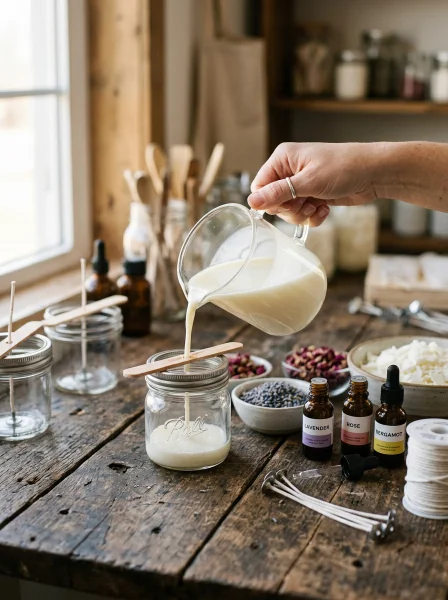 Soy Candle Making as a Fun Home Craft and Gift Idea