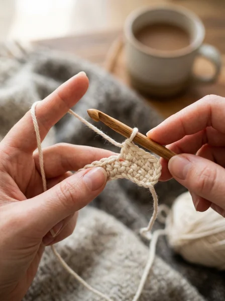 Starting Your First Row: The Single Crochet Stitch Starting Your First Row: The Single Crochet Stitch