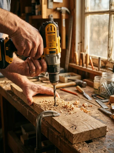 Step 2 — Drill the Center Hole