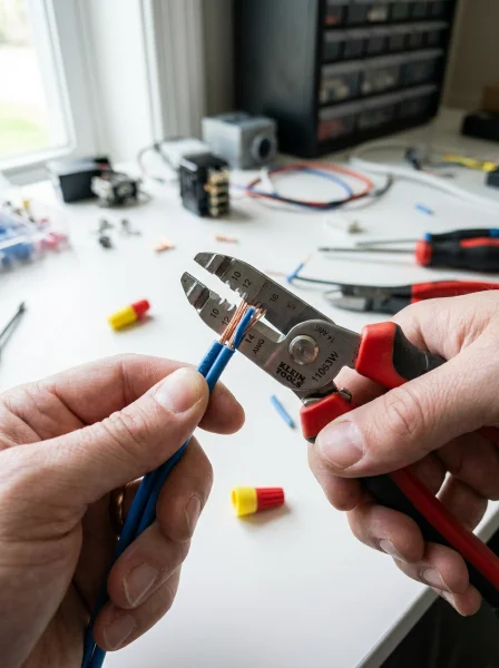 Step 2: Strip the Wire Ends Correctly