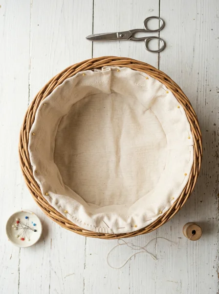 Step 4: Join the Outer Basket and Lining Step 4: Join the Outer Basket and Lining