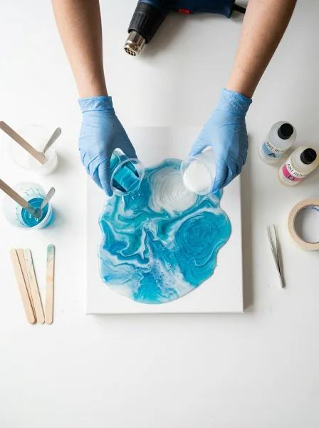 Step-by-Step: How to Do Resin Art for Beginners on Your First Pour