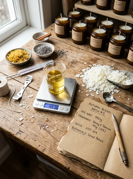 The Easy Formula: How to Calculate Fragrance Load for Soy Candles