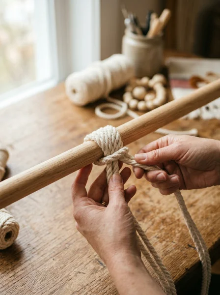 3. The Lark's Head Knot 3. The Lark's Head Knot