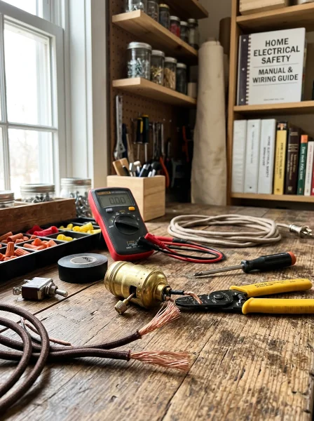 The Right Tools and Materials for Safe DIY Lamp Wiring