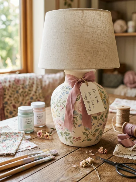 Turning Lamp Makeovers Into Thoughtful Gifts