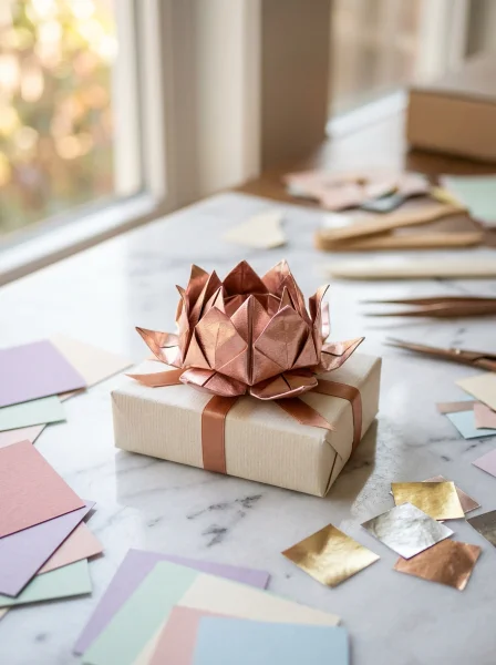 Using the Origami Lotus for Gift Wrapping: Tips and Techniques Using the Origami Lotus for Gift Wrapping: Tips and Techniques