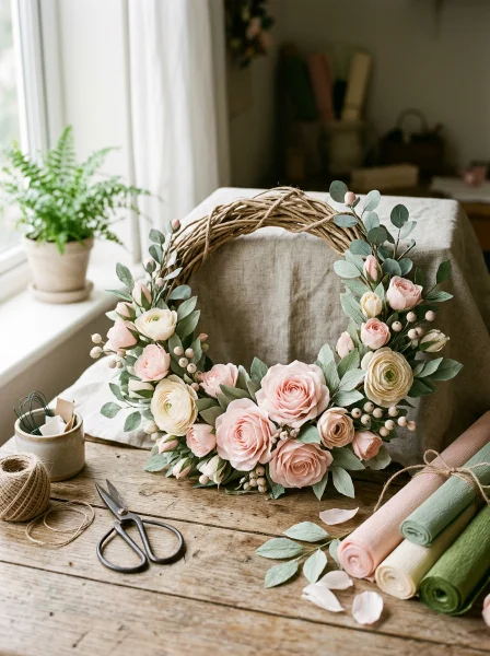 Why Paper Wreaths Are the Perfect Year-Round Craft Why Paper Wreaths Are the Perfect Year-Round Craft