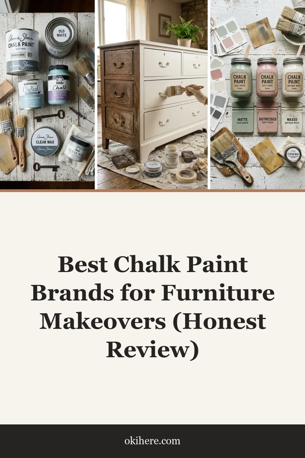 Best Chalk Paint Brands for Furniture Makeovers (Honest Review)
