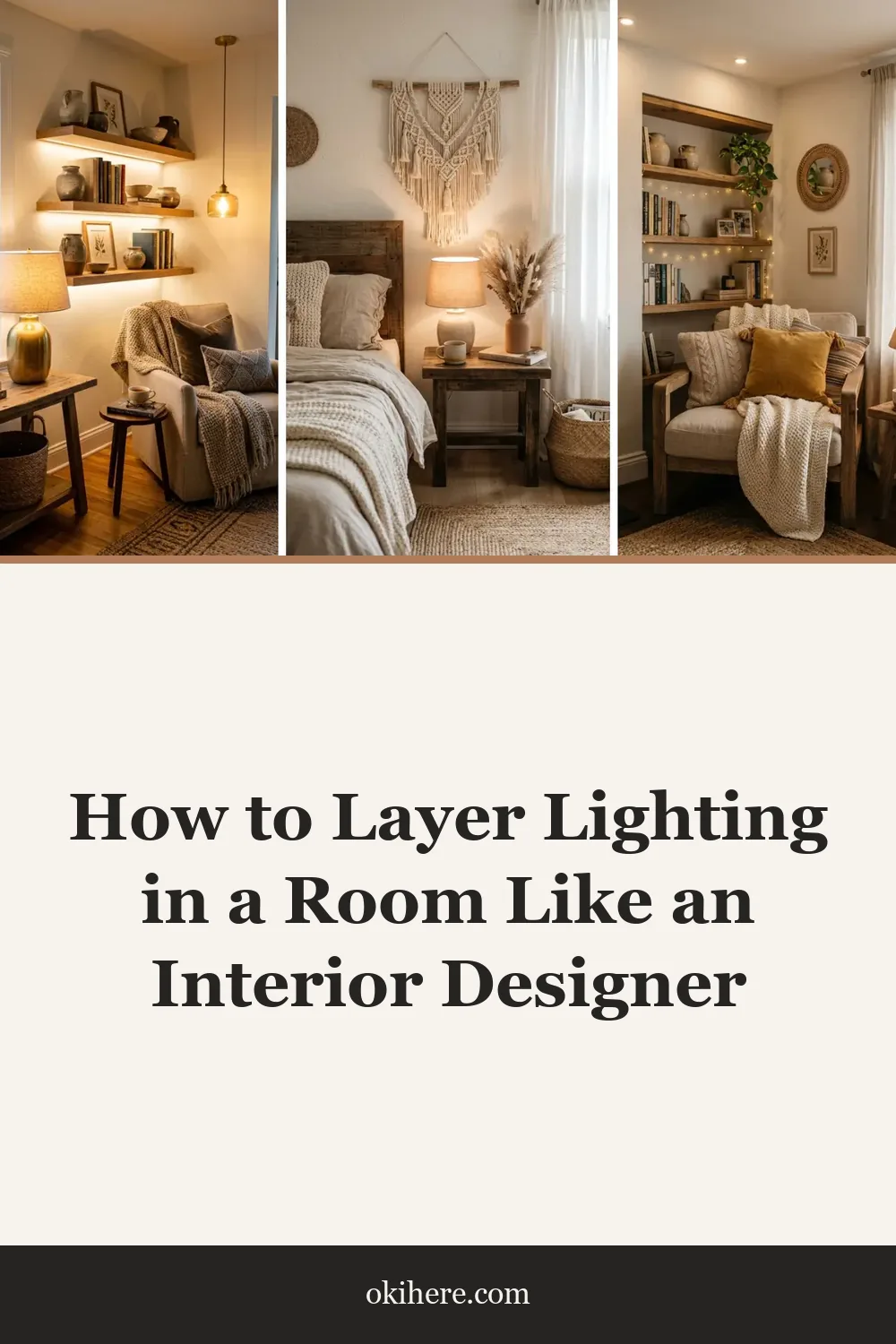 How to Layer Lighting in a Room Like an Interior Designer