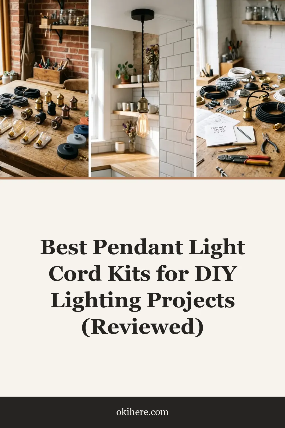 Best Pendant Light Cord Kits for DIY Lighting Projects (Reviewed)