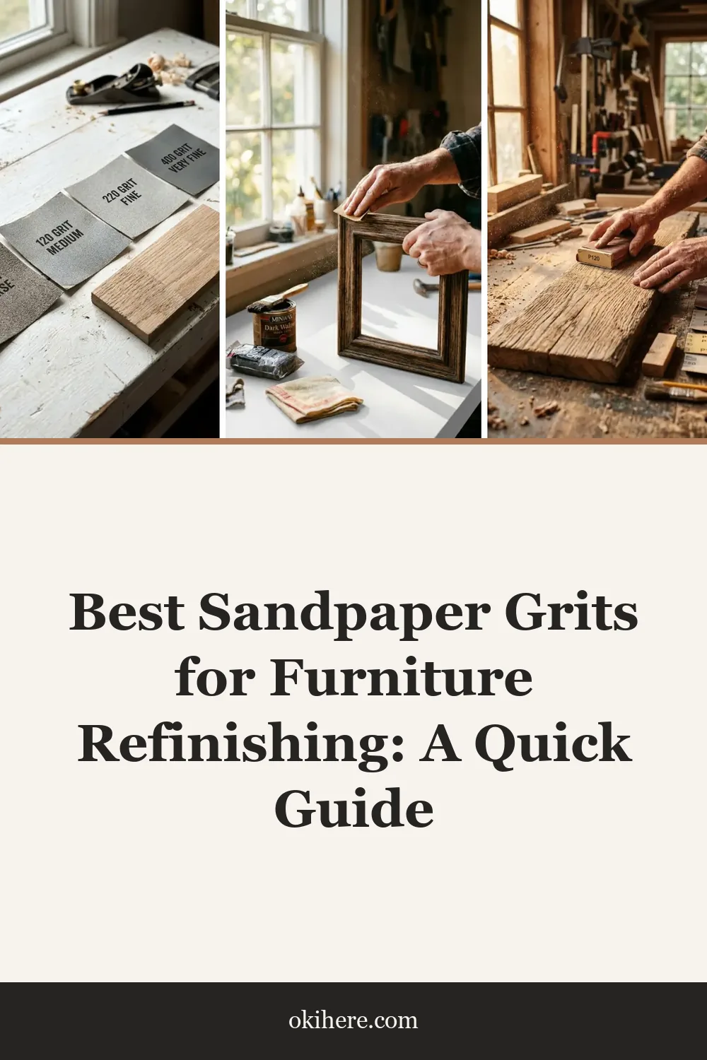 Best Sandpaper Grits for Furniture Refinishing: A Quick Guide