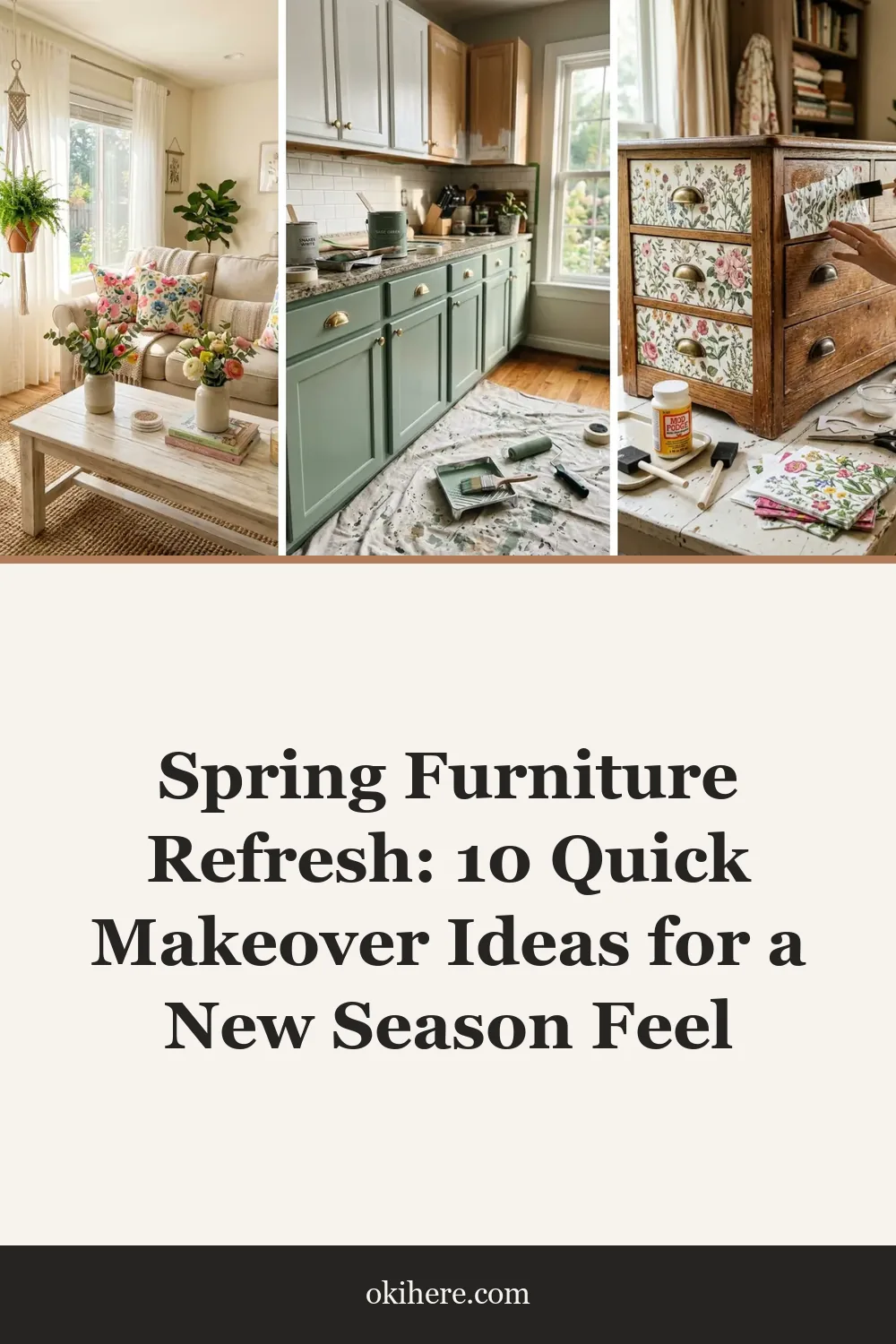 Spring Furniture Refresh: 10 Quick Makeover Ideas for a New Season Feel