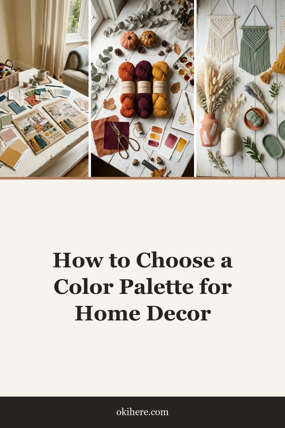 How to Choose a Color Palette for Home Decor