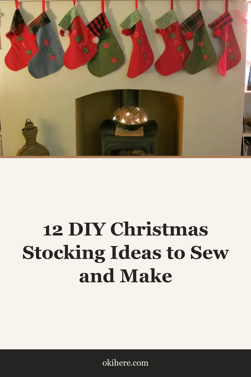 12 DIY Christmas Stocking Ideas to Sew and Make