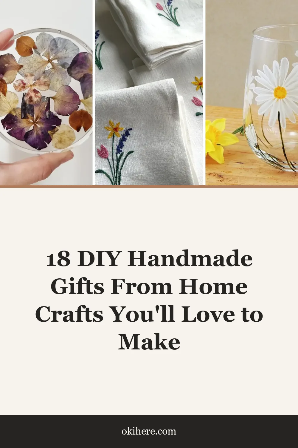 18 DIY Handmade Gifts From Home Crafts You'll Love to Make