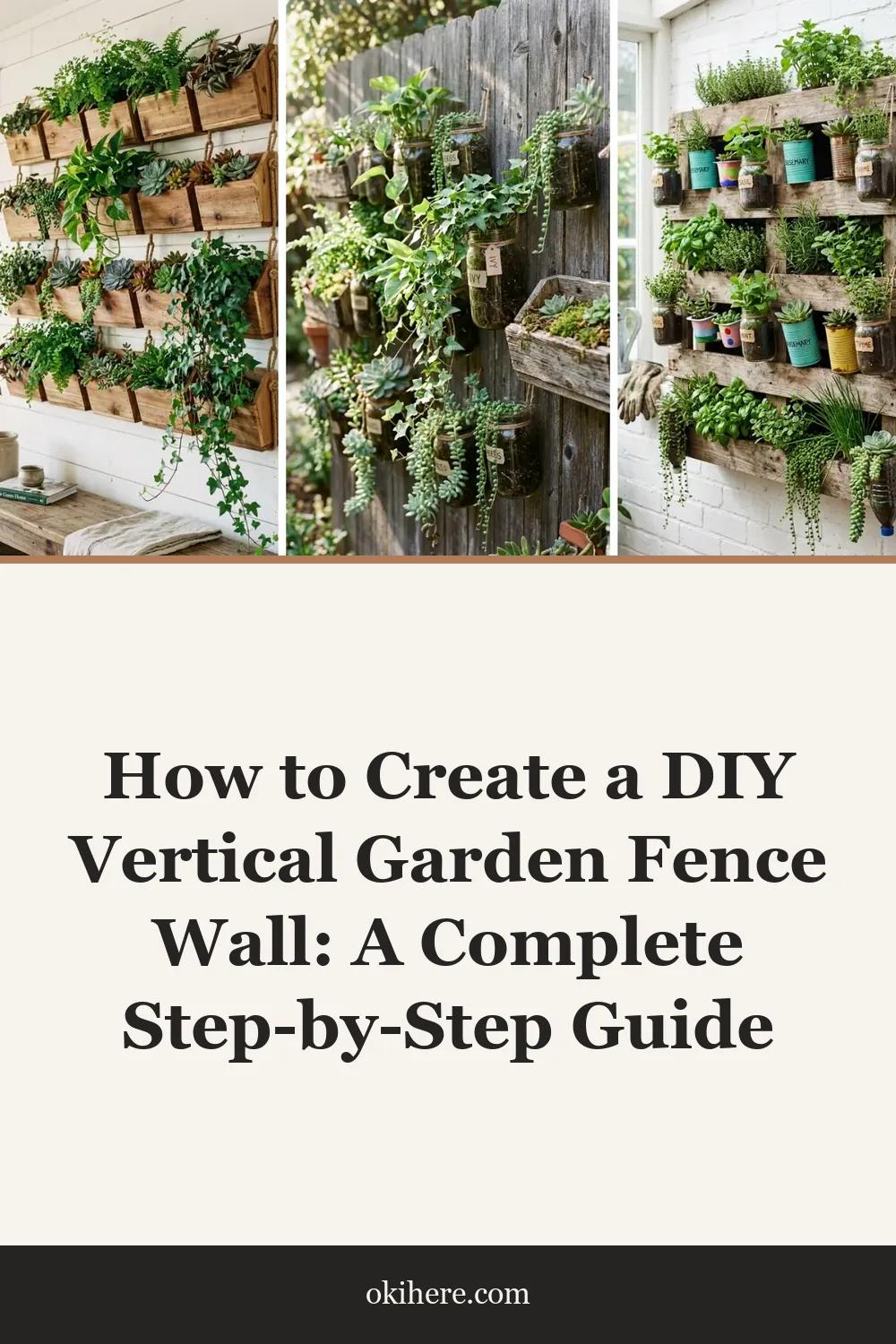 How to Create a DIY Vertical Garden Fence Wall: A Complete Step-by-Step Guide