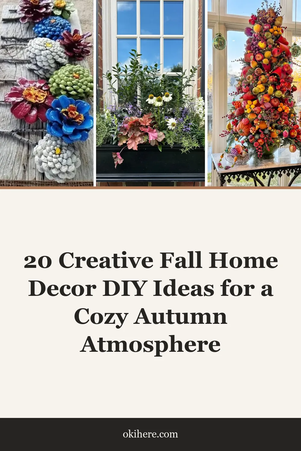 20 Creative Fall Home Decor DIY Ideas for a Cozy Autumn Atmosphere