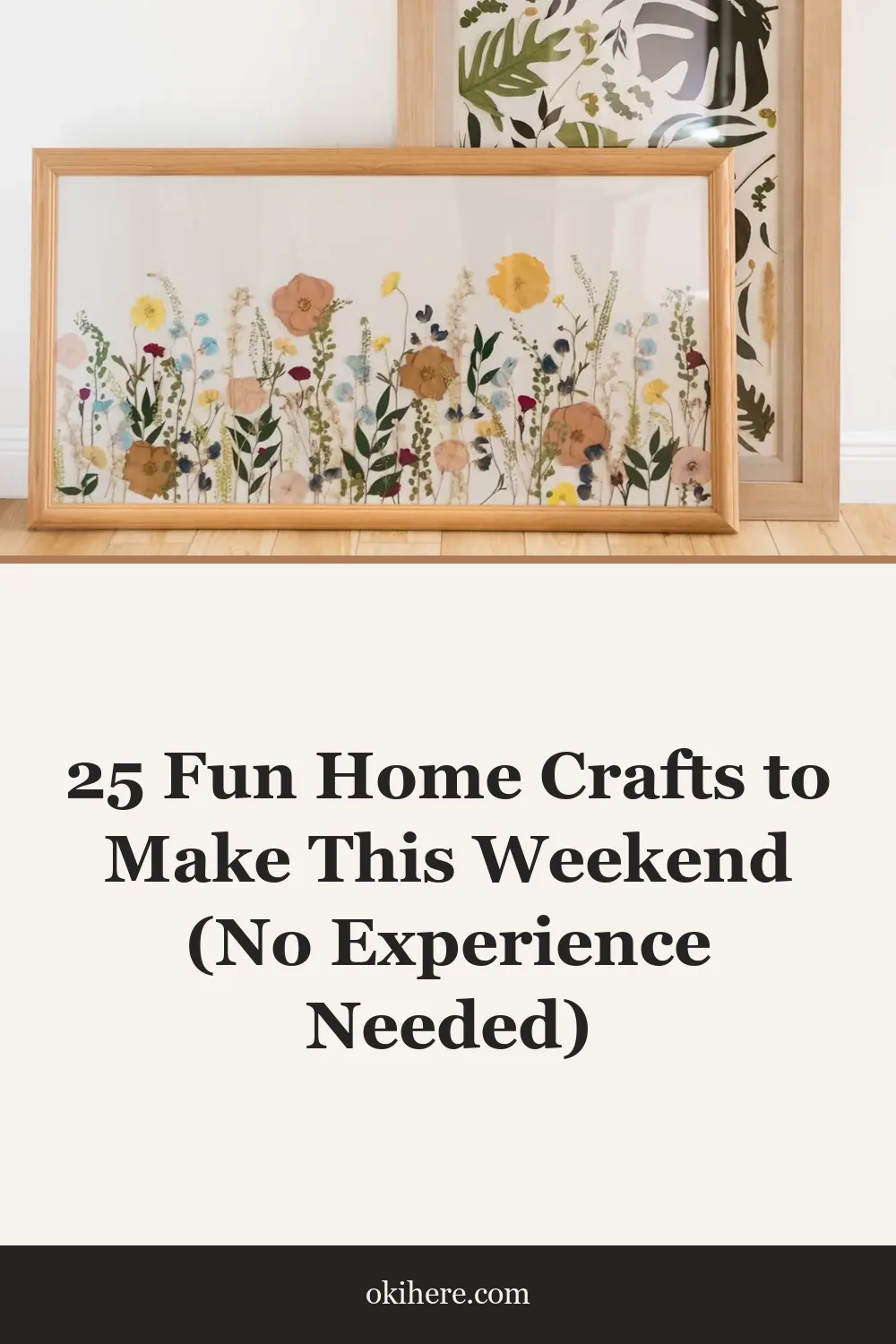 25 Fun Home Crafts to Make This Weekend (No Experience Needed)