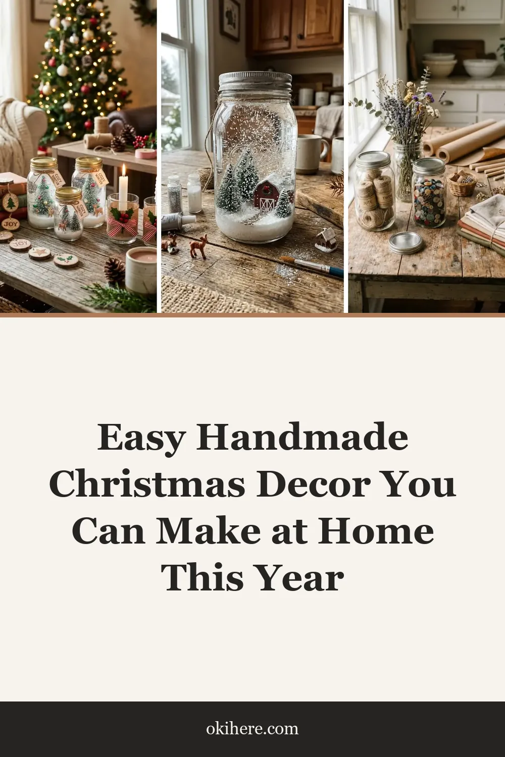 Easy Handmade Christmas Decor You Can Make at Home This Year